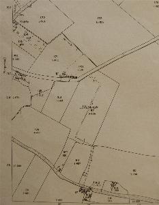 The east of the village in 1901